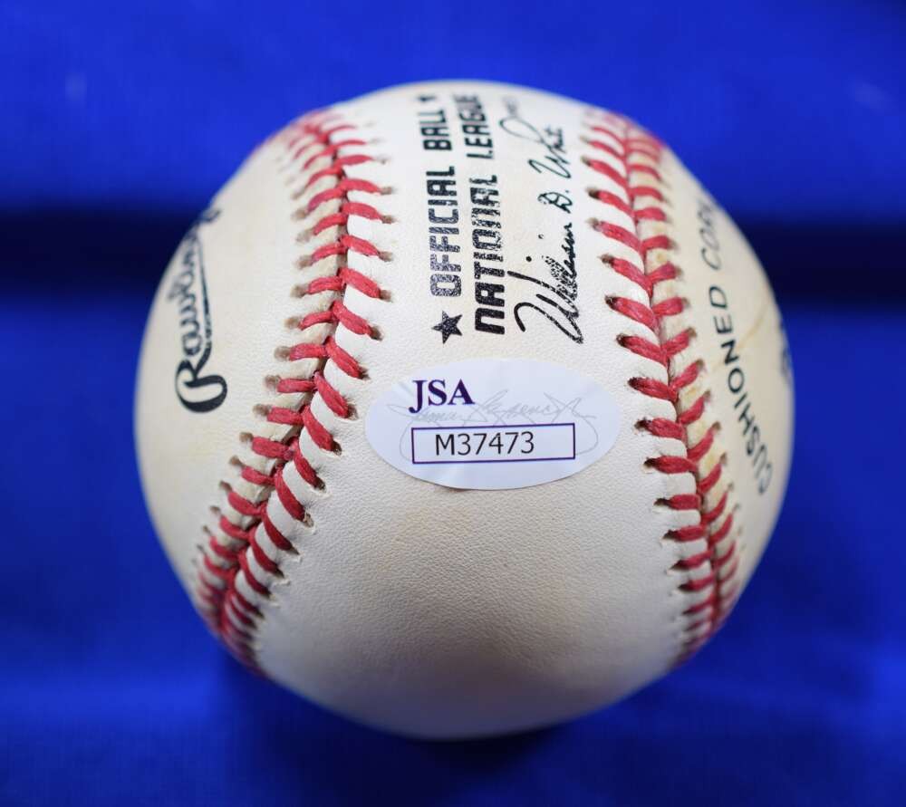 Phil Cavarretta PSA DNA Autograph National League ONL Signed Baseball MVP 1945