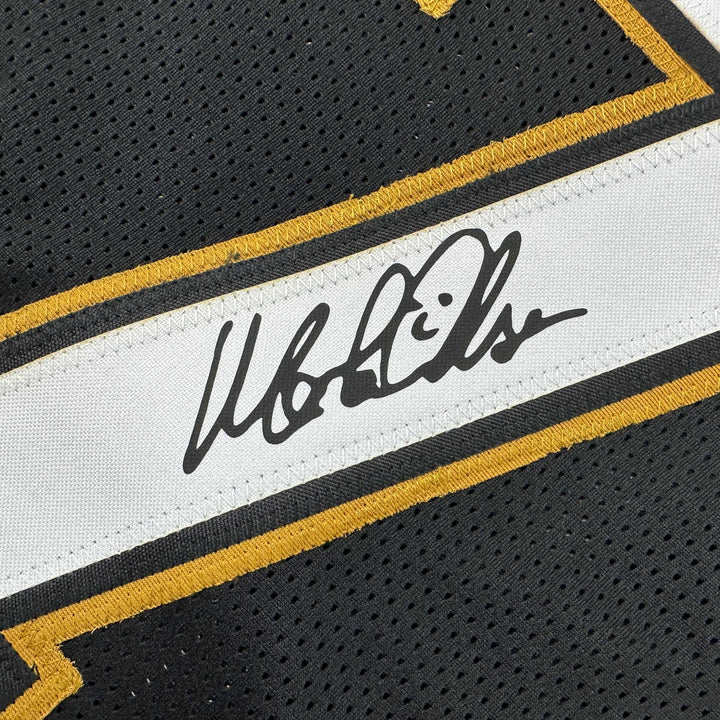 Facsimile Autographed Morten Andersen New Orleans Black Reprint Jersey Men's XL