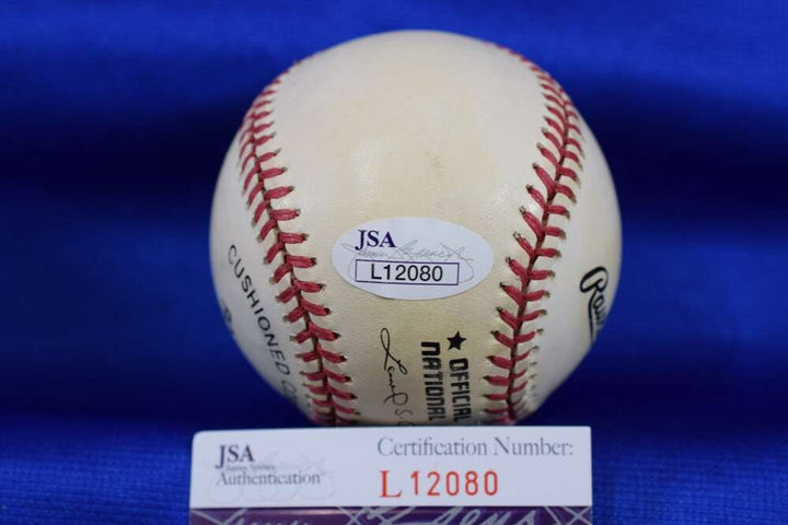 Ozzie Smith JSA COA Autograph National League ONL Signed Baseball 1554 DPs