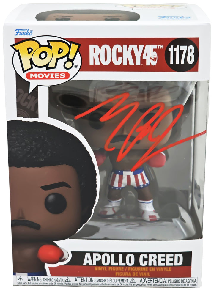 Michael B. Jordan Autographed Signed Funko Pop Vinyl Figurine Beckett Wit