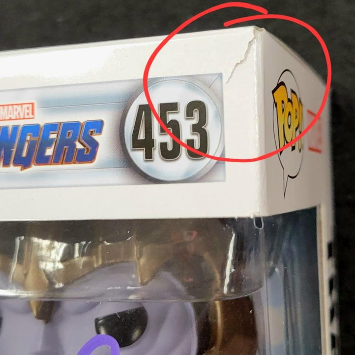 Josh Brolin signed Thanos Funko Pop! 453 Marvel Avengers autograph ~ Beckett BAS