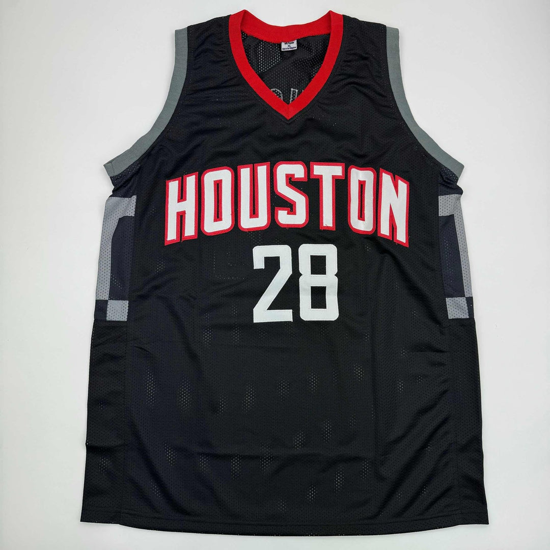 Autographed/Signed Alperen Sengun Houston Black Jersey Beckett COA