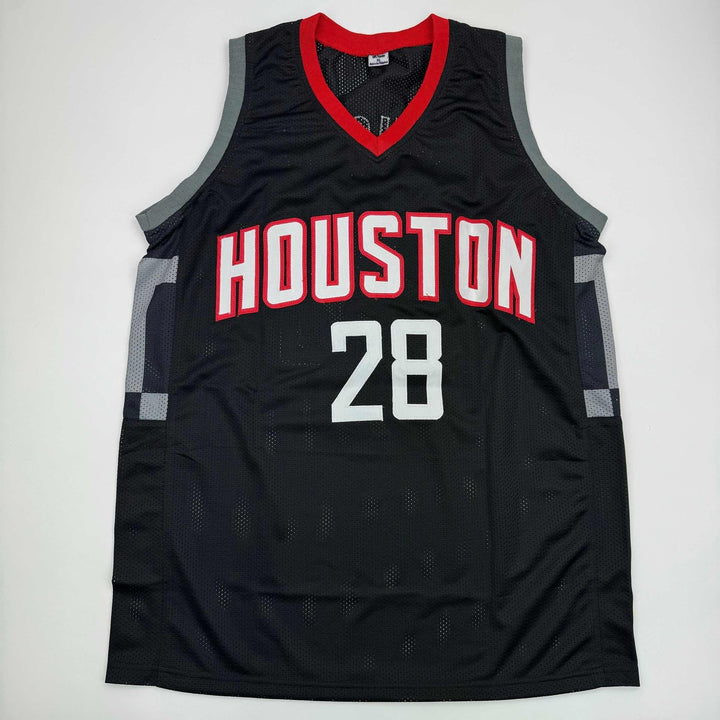 Autographed/Signed Alperen Sengun Houston Black Jersey Beckett COA