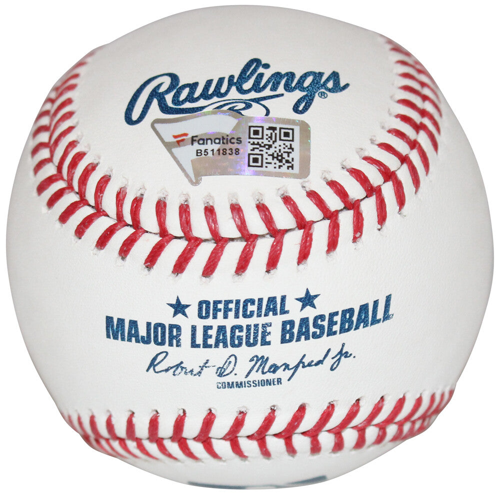 Cal Ripken Jr Autographed Baltimore Orioles OML Baseball w/Insc. FAN 40595
