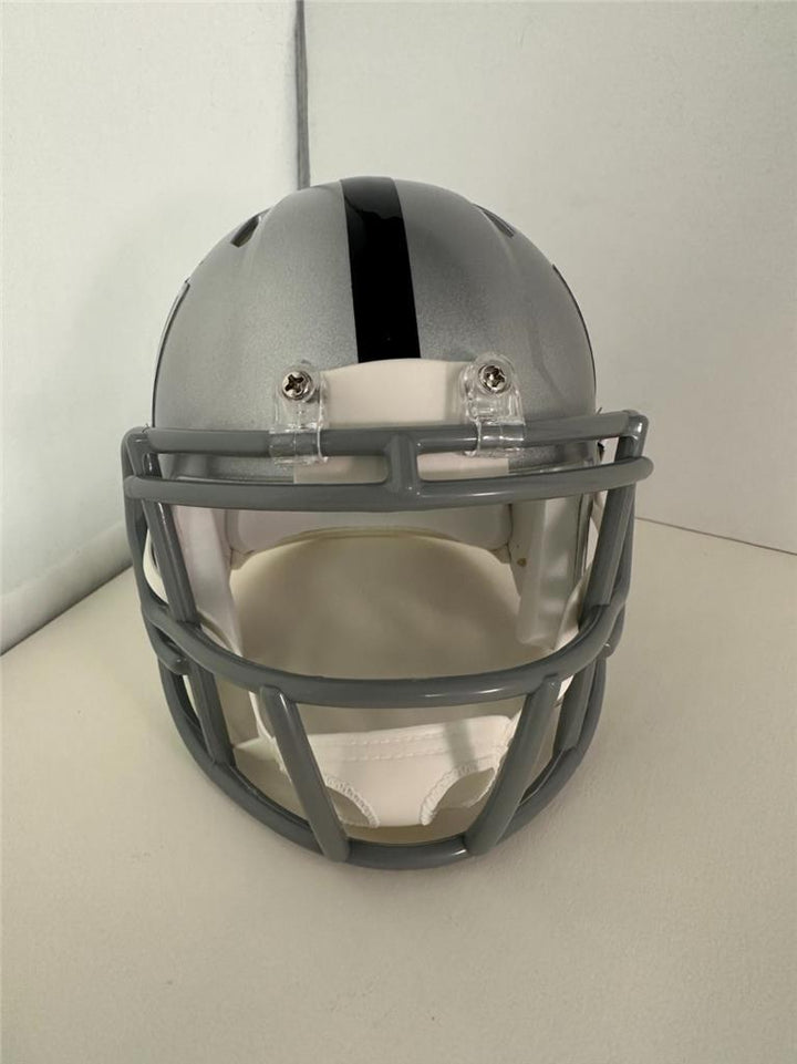 Ice Cube signed Raiders Mini Helmet autograph NWA Rapper ~ Beckett BAS