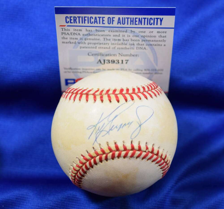 Ken Griffey Jr PSA DNA Coa Autograph American League OAL Signed Baseball