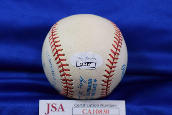 Ken Griffey Jr JSA Coa Autograph American League Signed Baseball