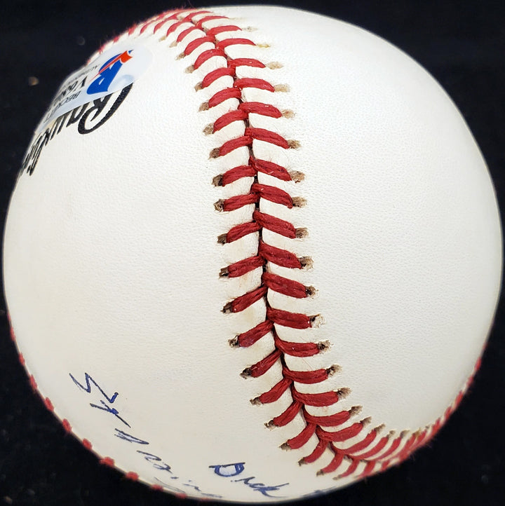 Dick Bartell Signed NL Baseball New York Giants Beckett