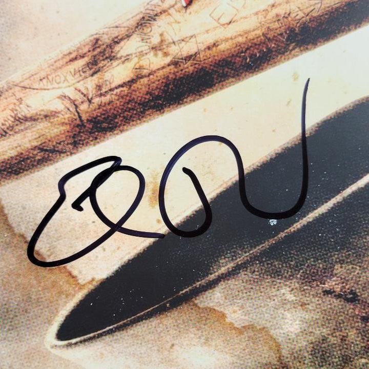 Quentin Tarantino Eli Roth signed Inglourious Basterds LaserDisc Cover auto BAS
