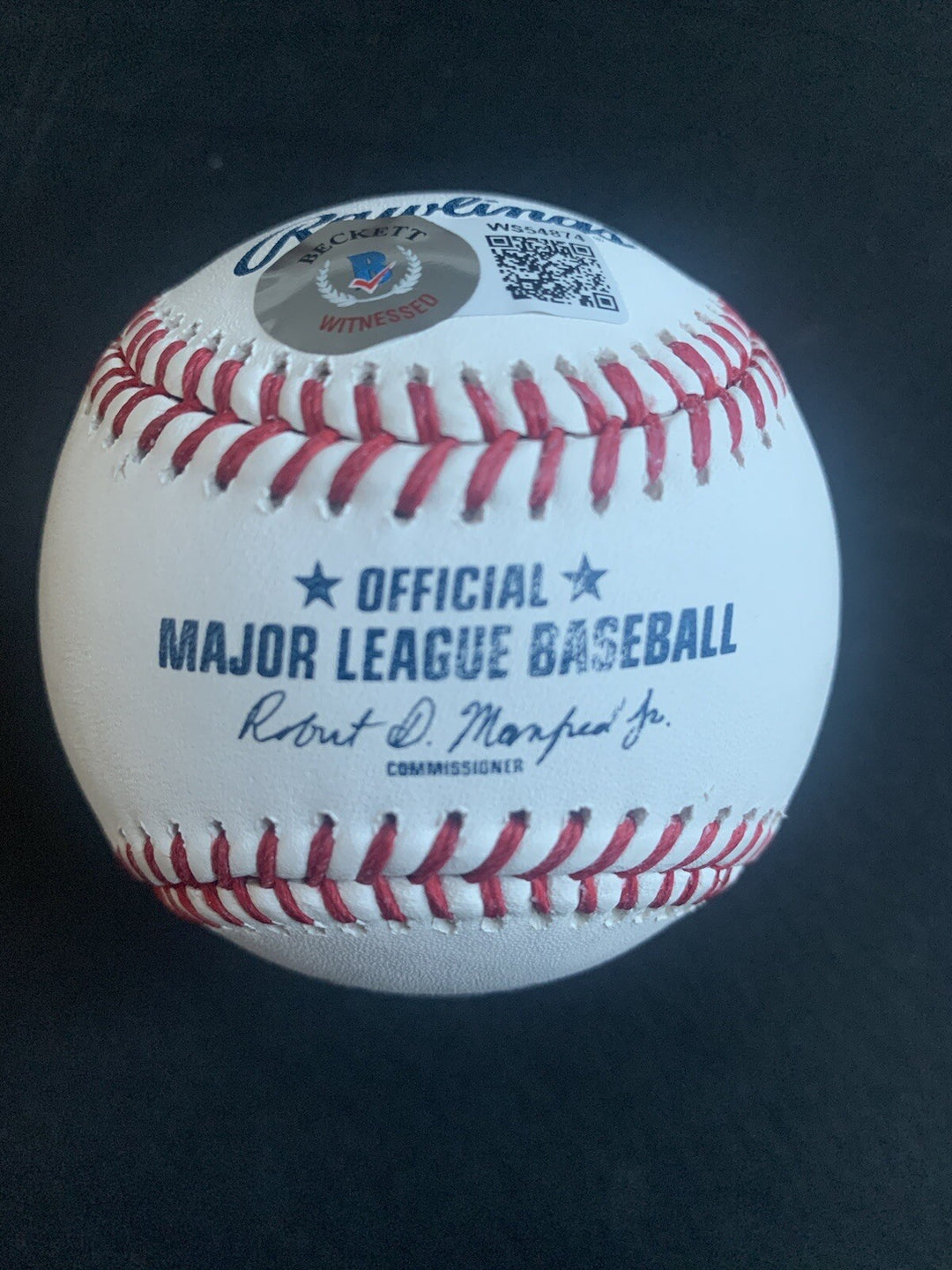 Albert Pujols Signed 700 Hr Club Logo   Mint 700 Hr Auto Baseball BAS Beckett
