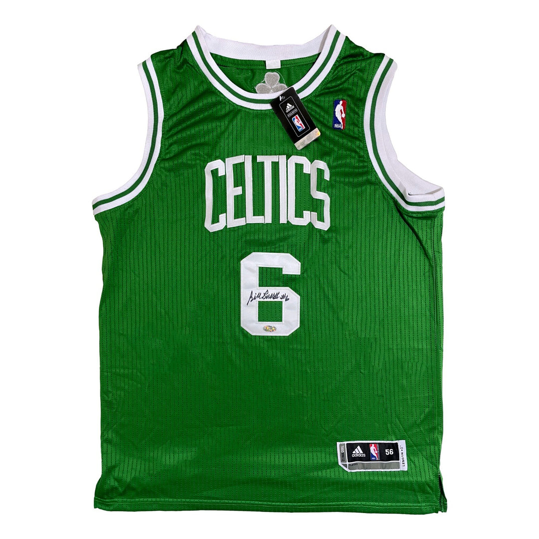 Bill Russell Autographed Boston Celtics #6 Jersey Altman Hollywood COA Signed