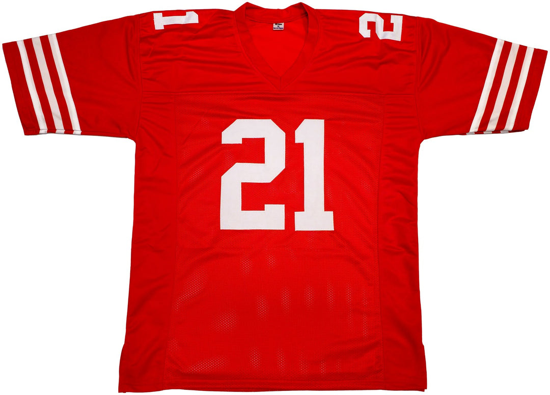 San Francisco 49ers Frank Gore Autographed Signed Red Jersey JSA
