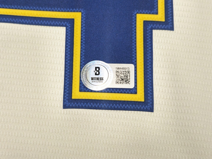 Mariners Ken Griffey Jr. Auto Cream Nike 2023 ASG Patch Jersey XL HOF 16 Beckett