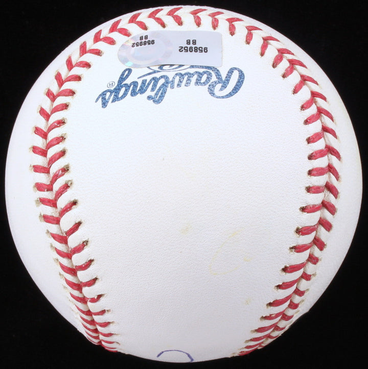 STEVE PEARCE SIGNED UPPER DECK MLB BALL SOX YANKEES O's PIRATES JAYS RAYS+ AUTO