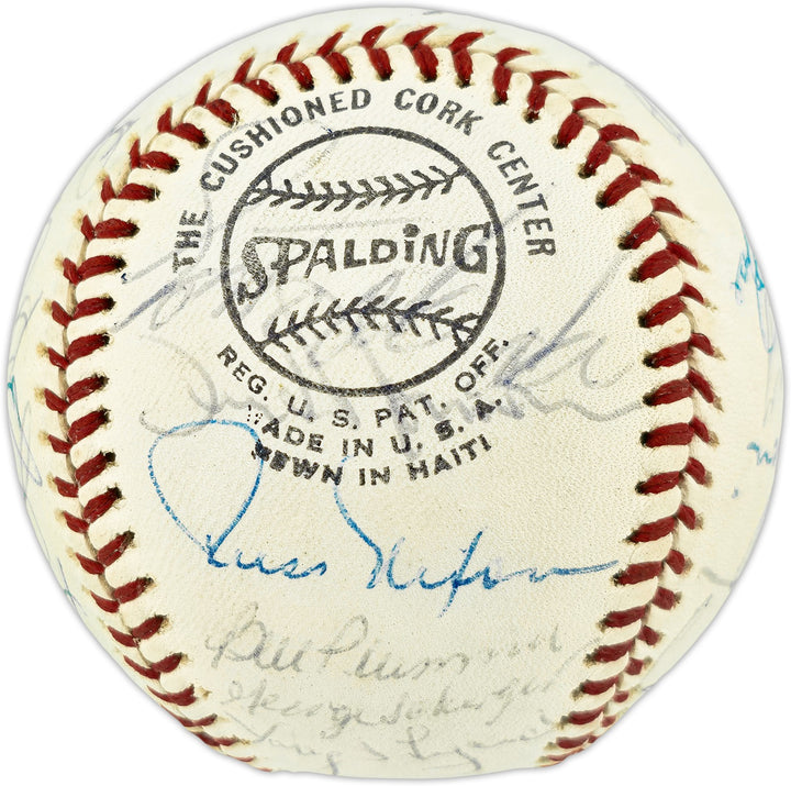 1976 Reds WS Champs Signed Feeney NL Baseball Beckett PSA/DNA