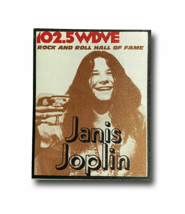 Janis Joplin 102.5 WDVE Rock HOF Authentic Backstage Photo Concert Pass COA