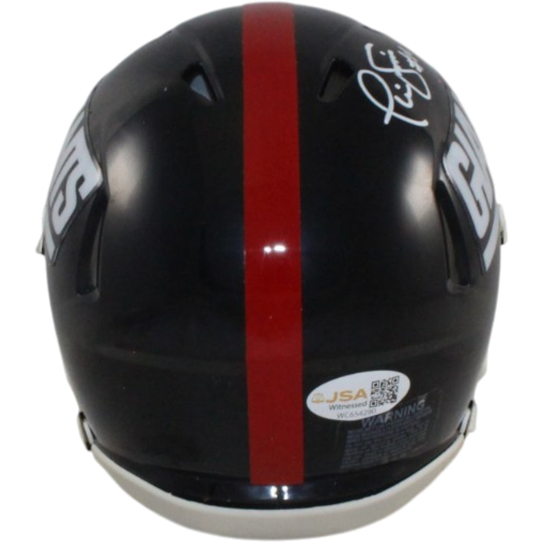 Phil Simms Autographed/Signed New York Giants TB Mini Helmet JSA 57160