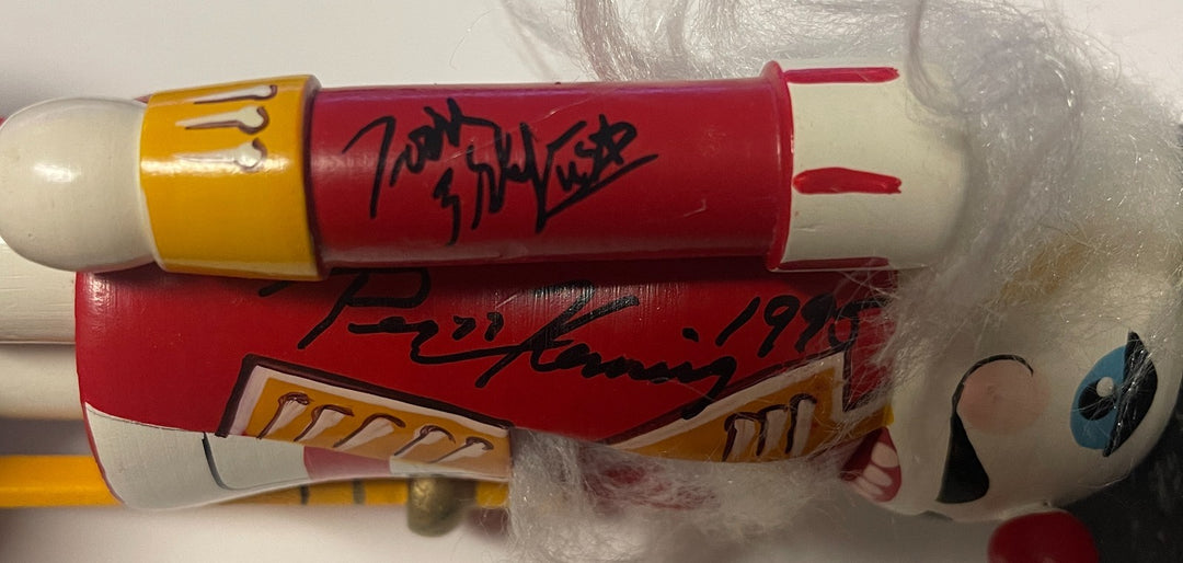 Nutcracker & Box signed Ice Skaters- Peggy Fleming, Nicole Bobek, Eldredge/Orser