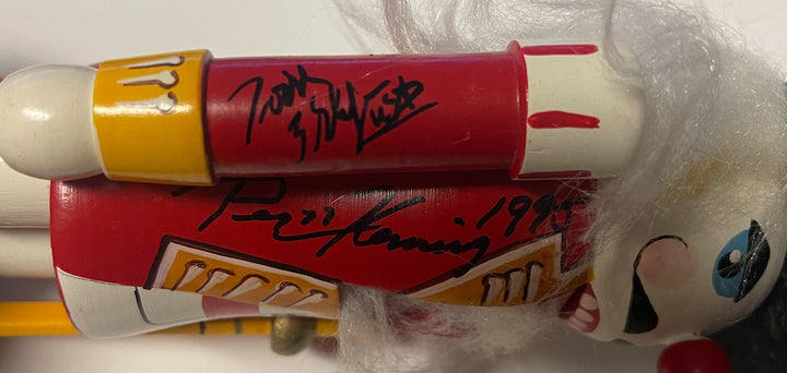 Nutcracker & Box signed Ice Skaters- Peggy Fleming, Nicole Bobek, Eldredge/Orser