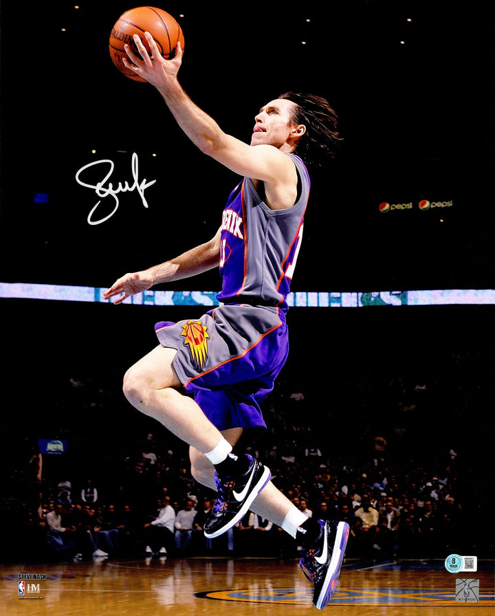 Steve Nash Signed 16x20 Photo Phoenix Suns Beckett BAS