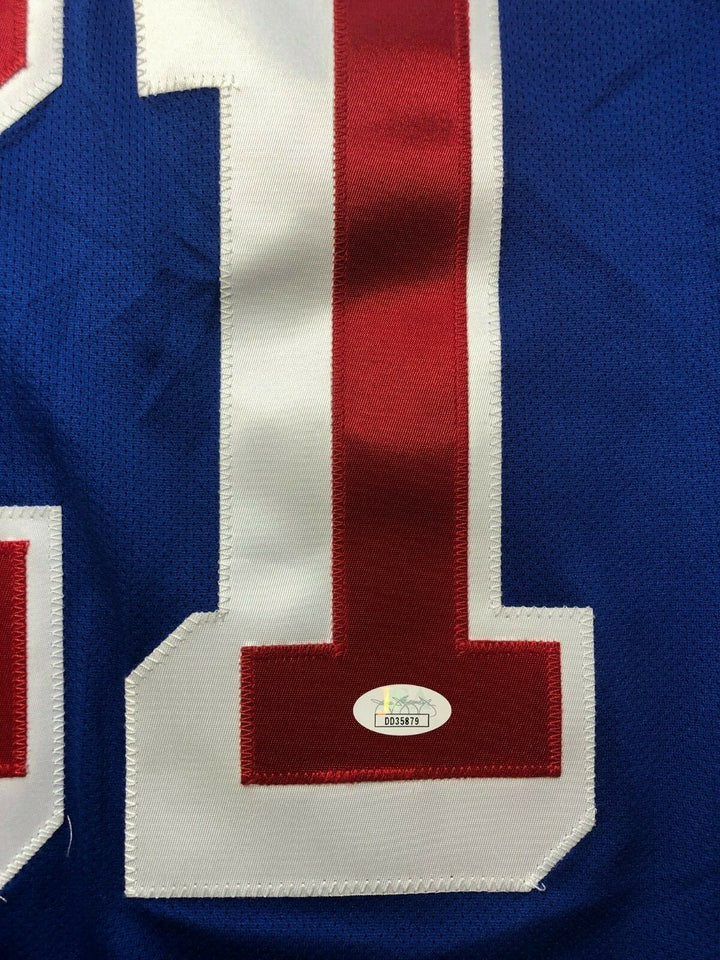 Derek Stepan Signed New York Rangers Jersey JSA COA Autograph Reebok