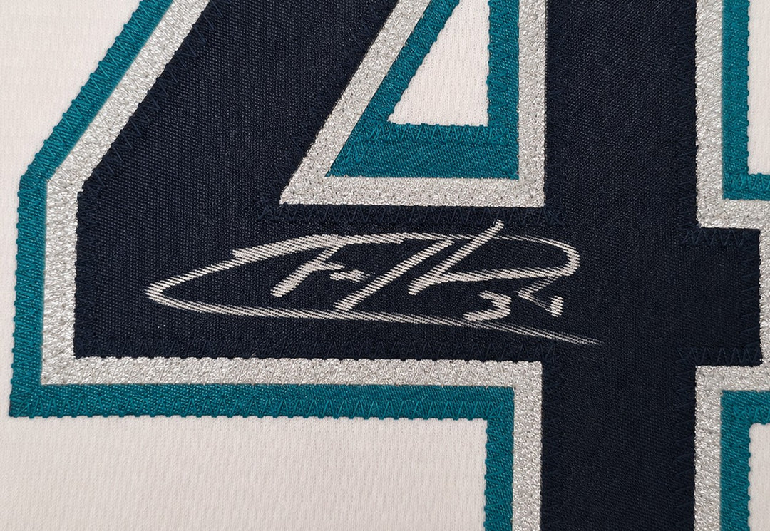 Felix Hernandez Signed Mariners White Nike Jersey XL Beckett Witness