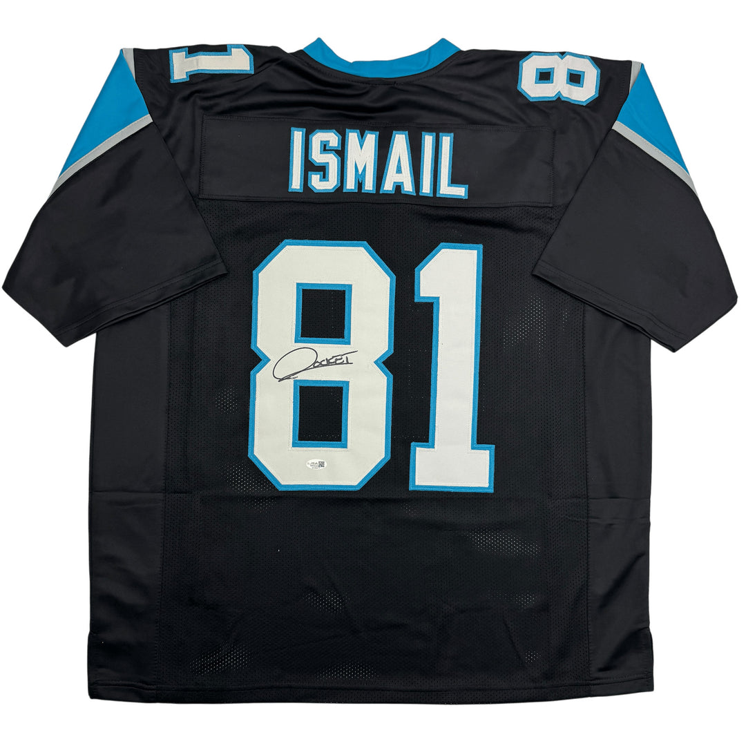 Autographed/Signed Raghib Rocket Ismail Carolina Black Jersey JSA COA