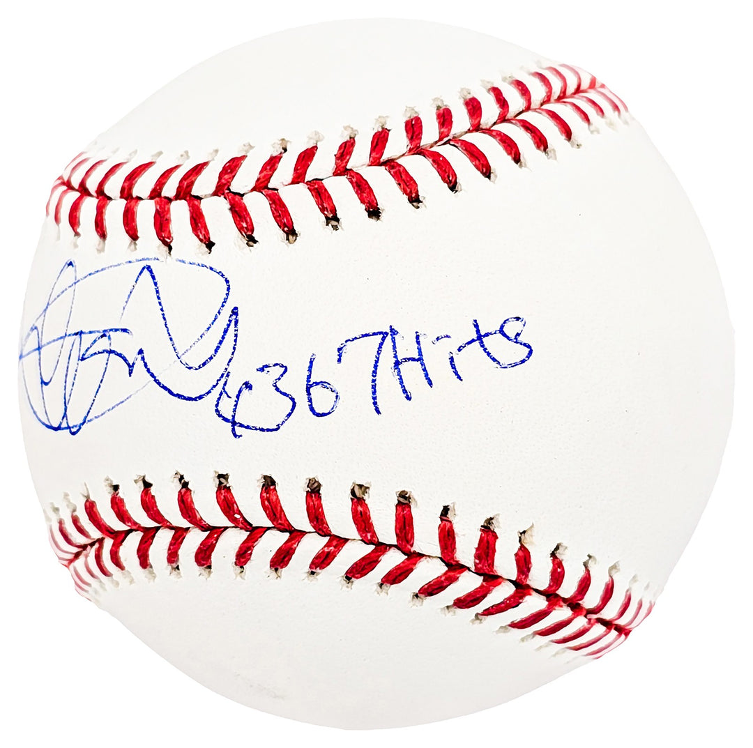 Ichiro Suzuki Signed MLB Baseball Seattle Mariners "4367 Hits" IS Holo