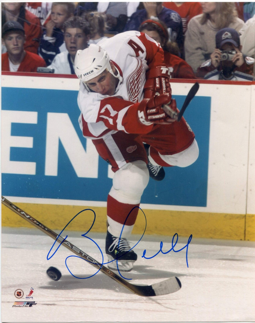 Brett Hull Autographed 8x10 Hockey Photo