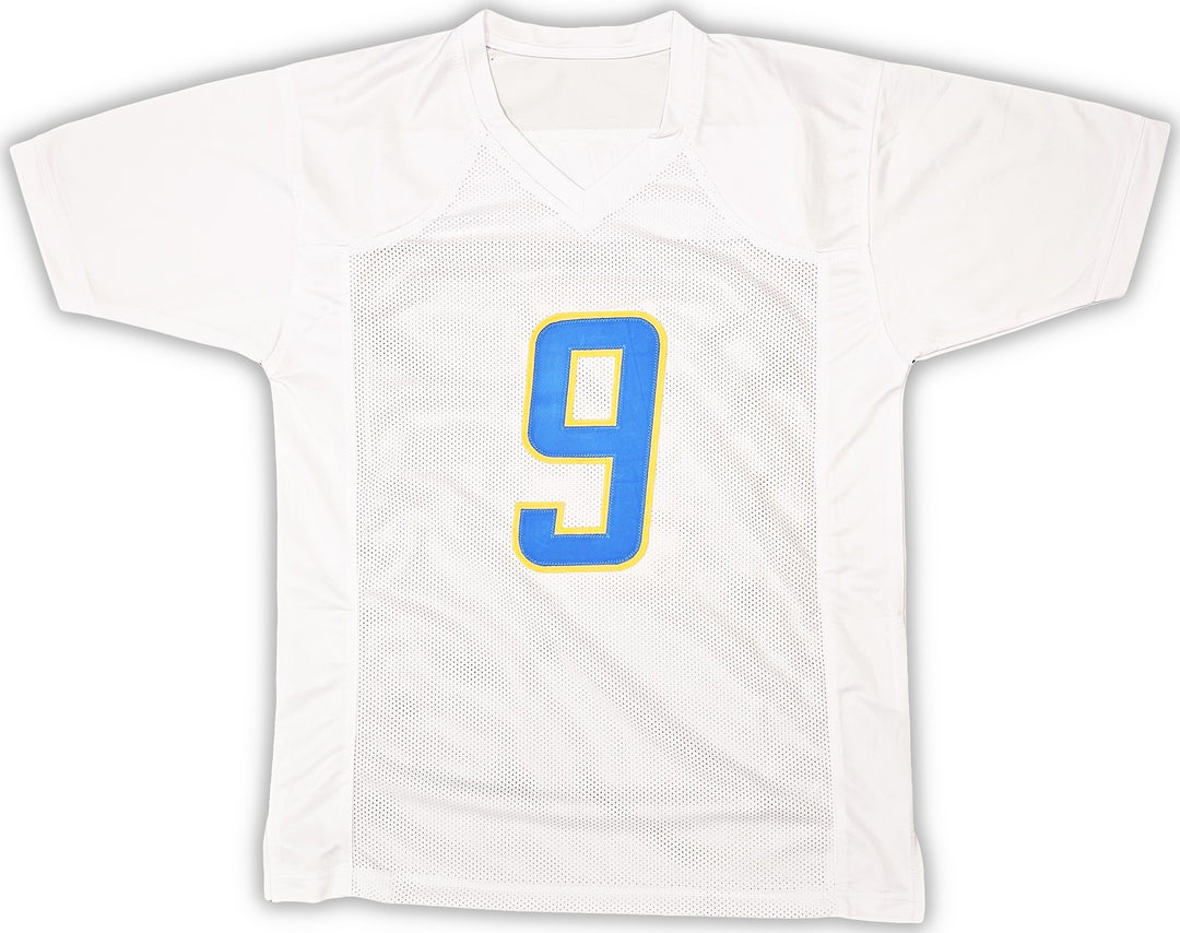 Los Angeles Chargers Kenneth Murray Jr. Signed White Jersey Beckett Wit