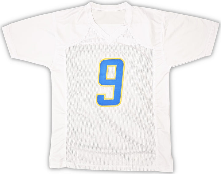 Los Angeles Chargers Kenneth Murray Jr. Signed White Jersey Beckett Wit