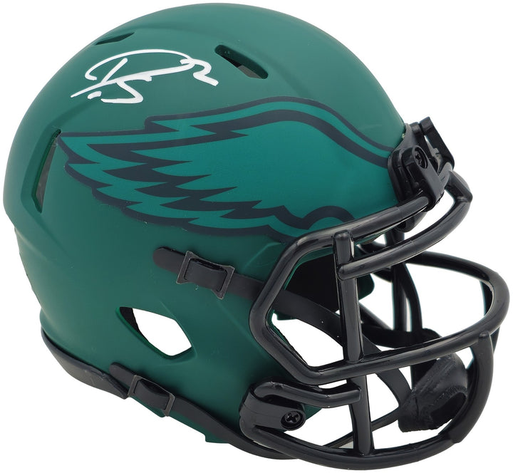 Darius Slay Jr. Signed Philadelphia Eagles Rave Green Speed Mini Helmet JSA