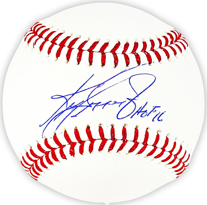 Ken Griffey Jr. Signed Official MLB Baseball Mariners "HOF 16" Beckett Witness