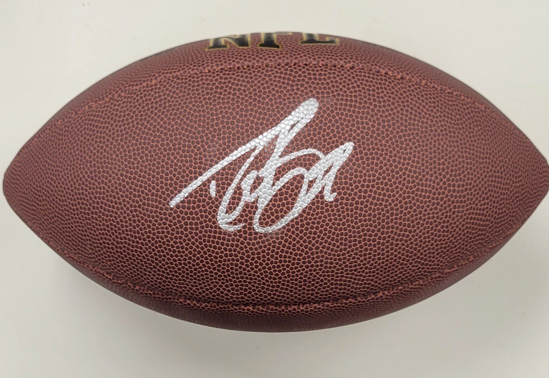 Drew Brees signed Wilson Replica NFL Football Saints autograph ~ Beckett BAS