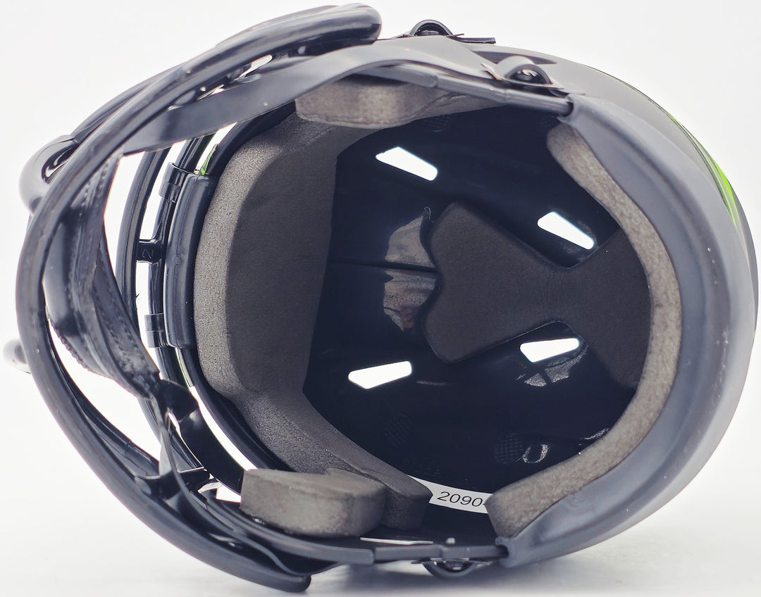 Walter Jones Signed Seattle Seahawks Eclipse Black Speed Mini Helmet JSA