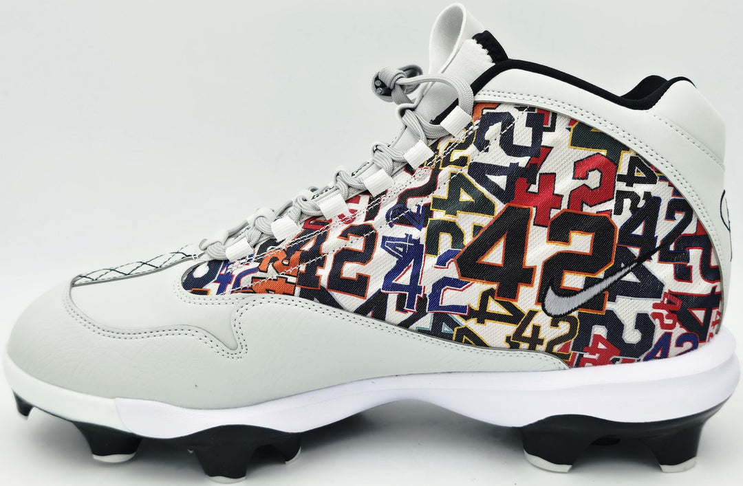 Ken Griffey Jr Auto White Nike Griffey 2 Mcs Jackie Robinson Day Baseball Cleats