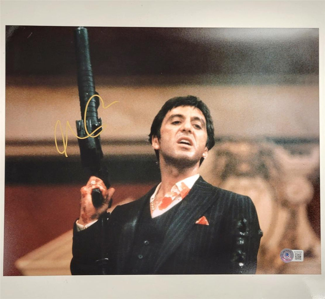 Al Pacino signed Scarface 11x14 photo #3 autograph (B) ~ Beckett BAS Holo