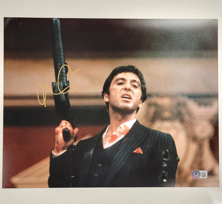 Al Pacino signed Scarface 11x14 photo #3 autograph (B) ~ Beckett BAS Holo
