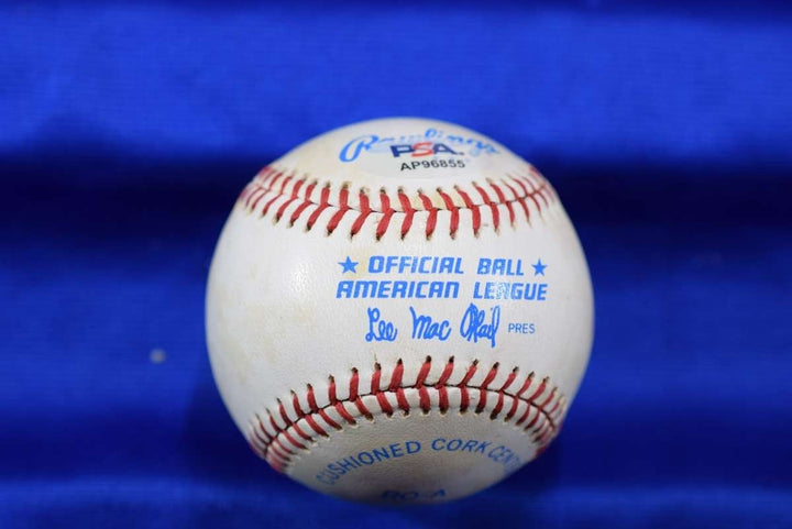 Chub Feeney PSA DNA Autograph Mac Phail American League OAL Signed Baseball