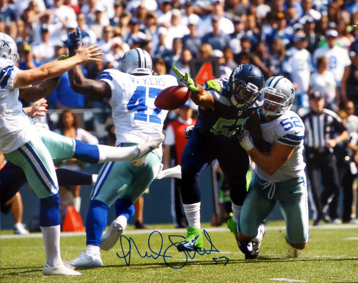 Malcolm Smith Signed 16x20 Photo Seattle Seahawks MCS Holo
