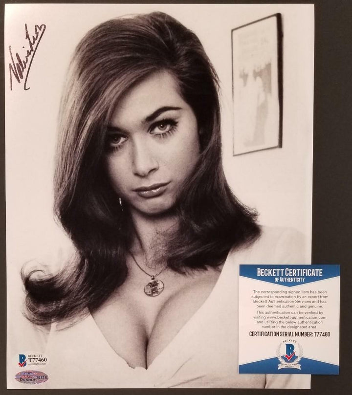 Valerie Leon Signed 8x10 Photo #1 THE SPY WHO LOVED ME Auto ~ Beckett BAS COA