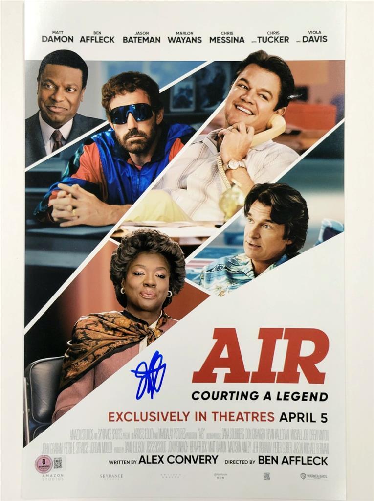 Jason Bateman signed Air 11x17 Photo Poster autograph ~ Beckett BAS