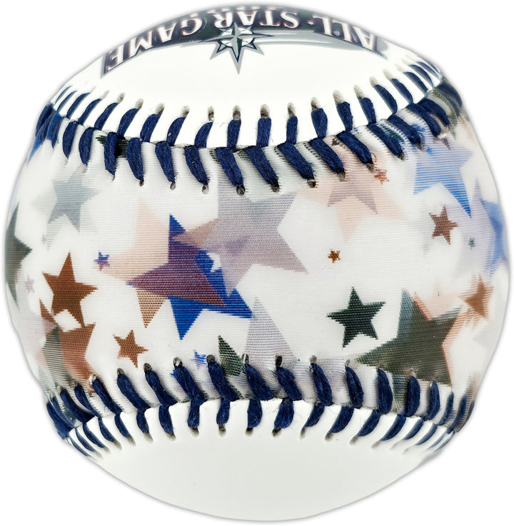 Ichiro Suzuki Signed Official 2001 All Star Game Logo Fotoball Beckett Witness