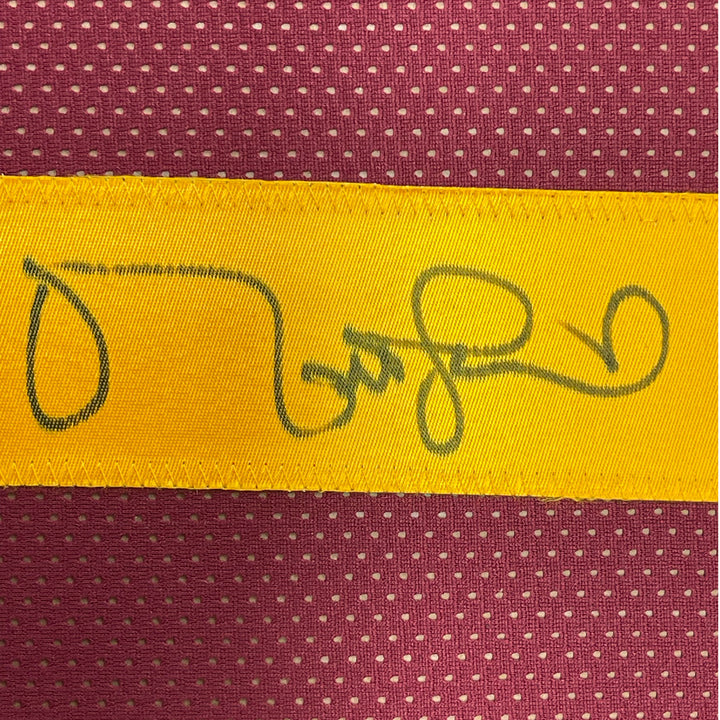 Framed Autographed/Signed Matt Leinart 33x42 USC Southen Cal Red Jersey JSA COA