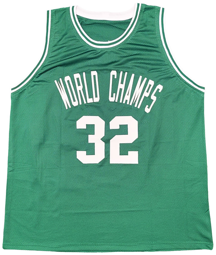 Boston Celtics Kevin McHale Autographed Signed Green Jersey Beckett Wit