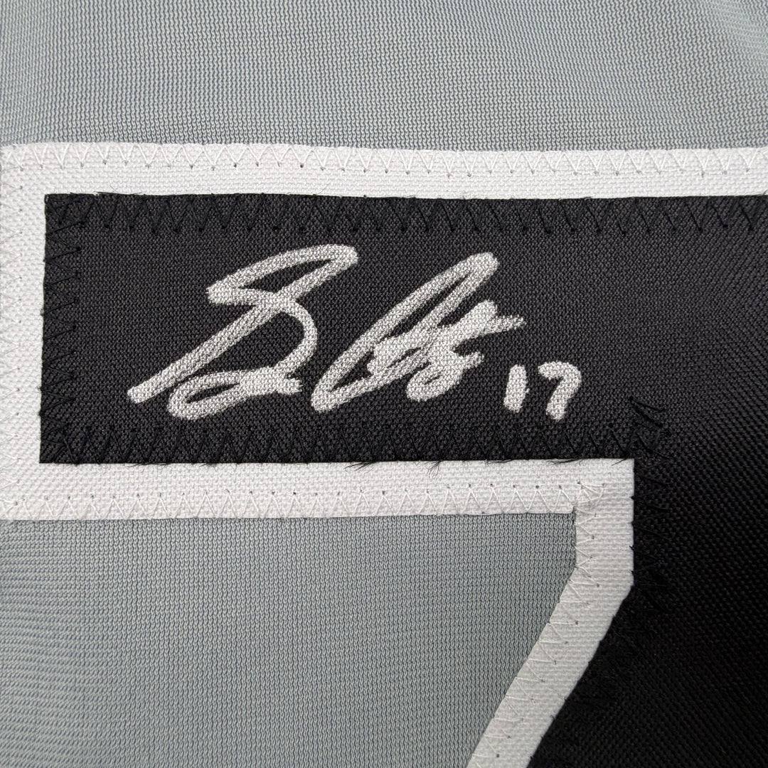 Autographed/Signed Sam Antonacci Chicago Grey Baseball Jersey Beckett COA