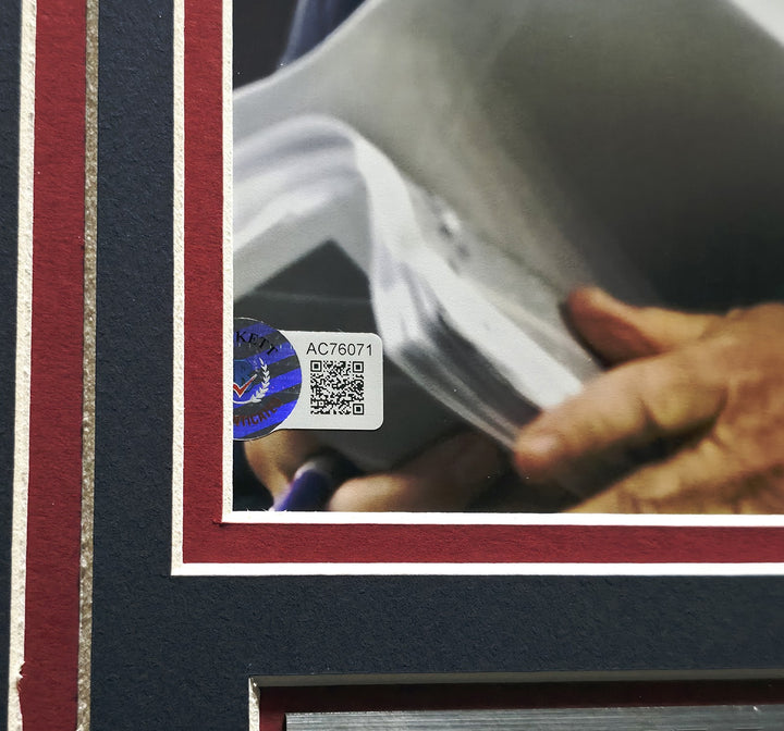 Bill Belichick Signed Framed 8x10 Photo Patriots "Pats" Beckett #AC76071