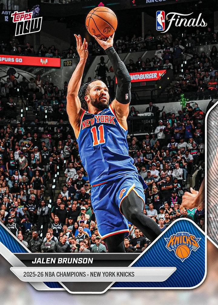 KNICKS NBA CHAMPIONS TOPPS NOW 16 CARD TEAM SET 15 BASE + PARALLEL SP AUTO RELIC