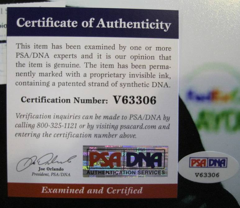 Jim Furyk Signed +Inscribed "59, 9-13-13" Autographed 8x10 PGA Photo PSA/DNA COA
