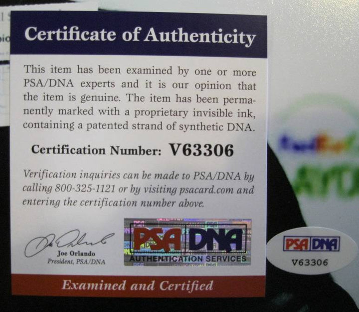 Jim Furyk Signed +Inscribed "59, 9-13-13" Autographed 8x10 PGA Photo PSA/DNA COA